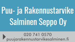 Puu- ja Rakennustarvike Salminen Seppo Oy logo